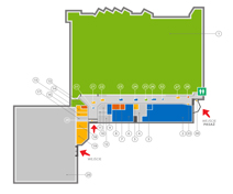CH ECHO Radom - plan centrum